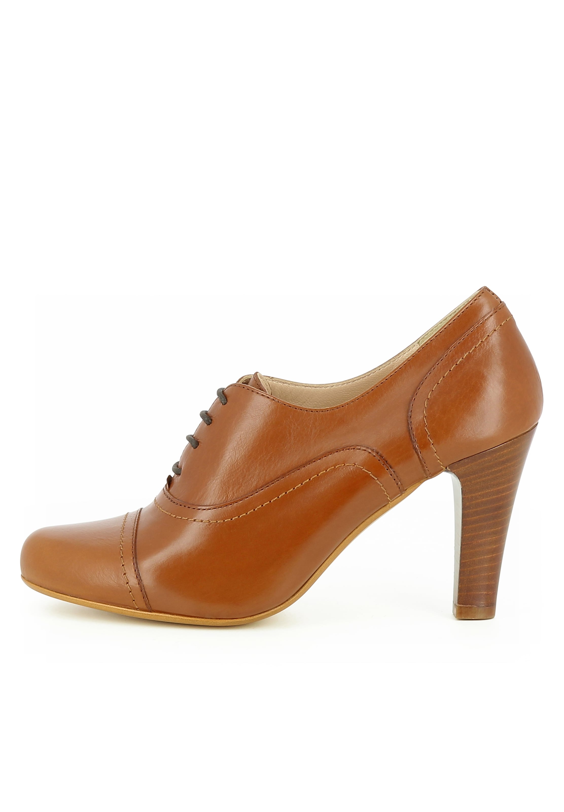 EVITA Pumps met hoge voorkant 'MARIA' in Bruin