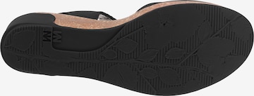 EL NATURALISTA Strap Sandals in Black