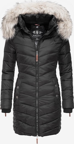 NAVAHOO Winter Coat 'Nimalaa' in Black: front