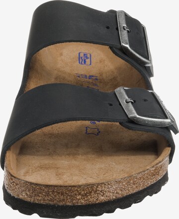 BIRKENSTOCK Pantolette 'Arizona' in Schwarz