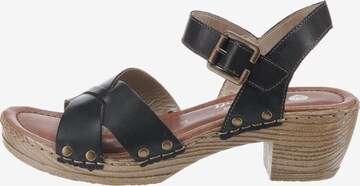 REMONTE Strap Sandals in Black