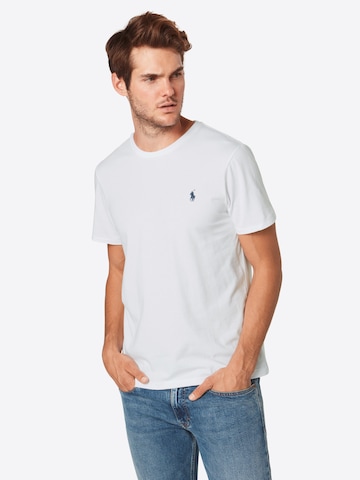 Coupe slim Chemise Polo Ralph Lauren en blanc : devant