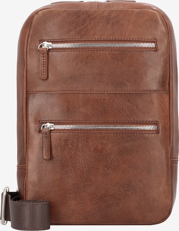 LEONHARD HEYDEN Crossbody Bag in Brown: front