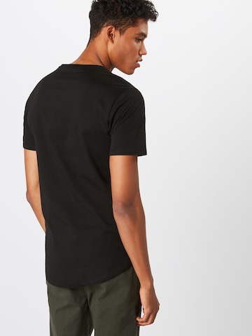 Only & Sons Koszulka 'Matt' w kolorze czarny: tył