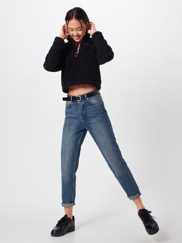 Urban Classics Sweater 'Sherpa' in Black