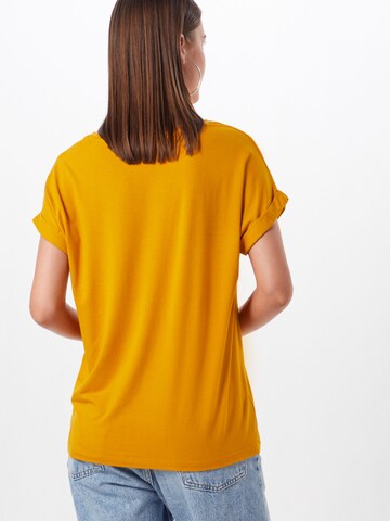 ONLY T-Shirt 'Moster' in Gelb: zadná strana