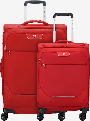 Roncato Suitcase Set in Red: front