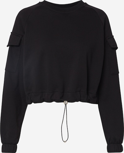 Urban Classics Sweat-shirt en noir, Vue avec produit