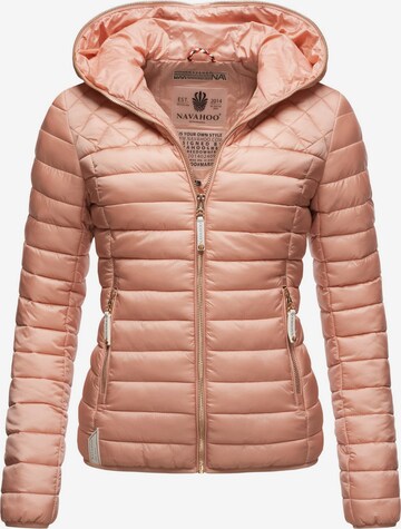 NAVAHOO Between-season jacket 'Ich Bin Hübsch' in Pink: front