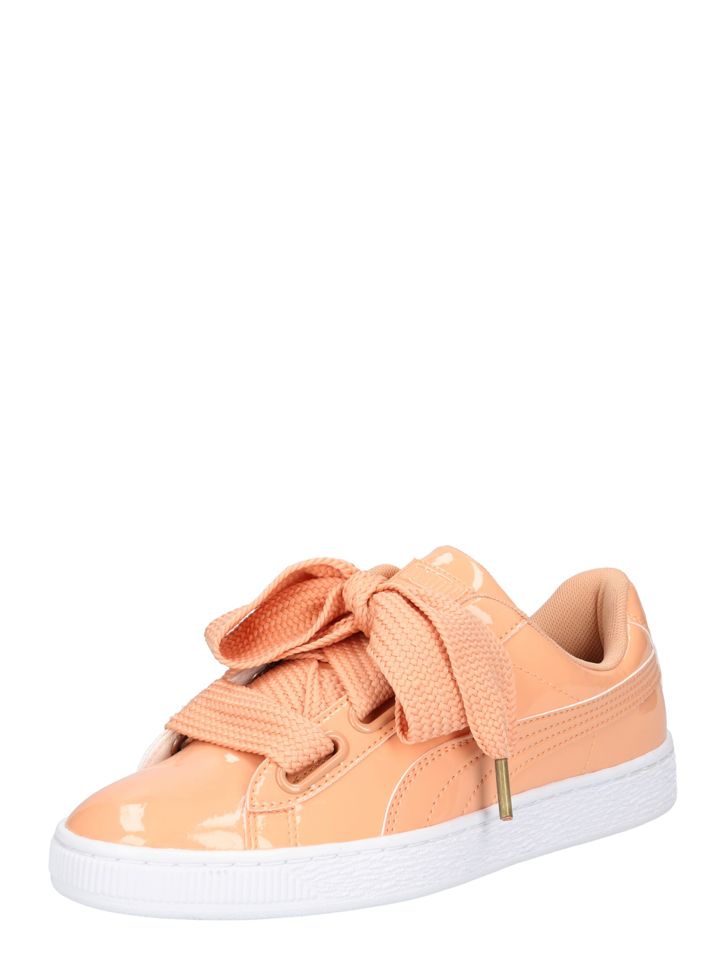 PUMA - Sneakers laag 'Basket Heart' in de kleur Koraal