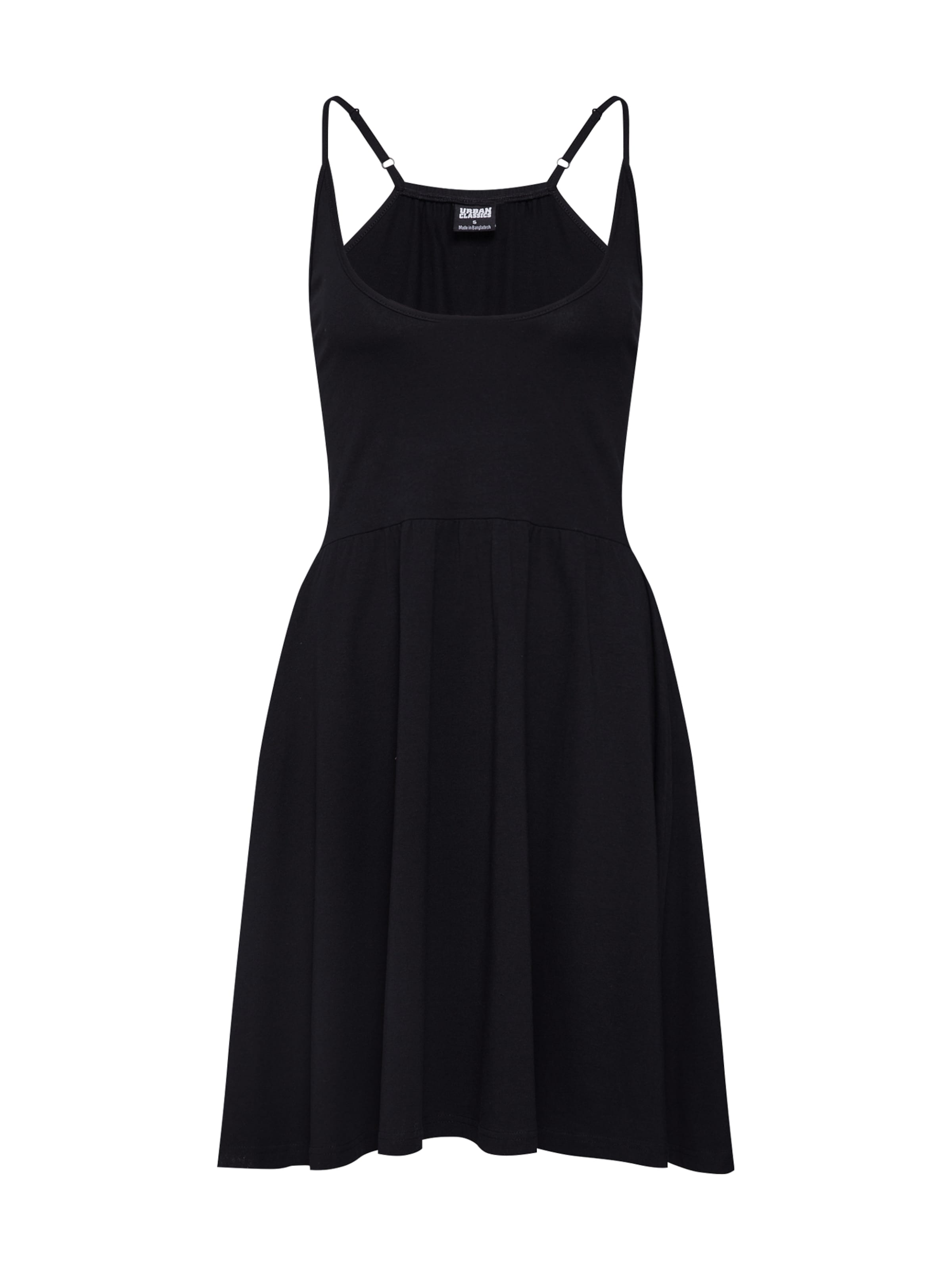 Urban Classics Mekko värissä musta: etupuoli