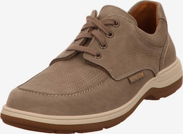 MEPHISTO Athletic Lace-Up Shoes in Beige: front