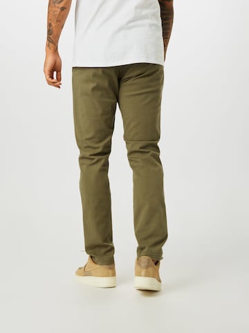 LEVI'S ® Zúžený Chino kalhoty 'Standard Taper II' – zelená