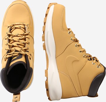 Nike Sportswear - Sapatilhas altas 'Manoa' em bege