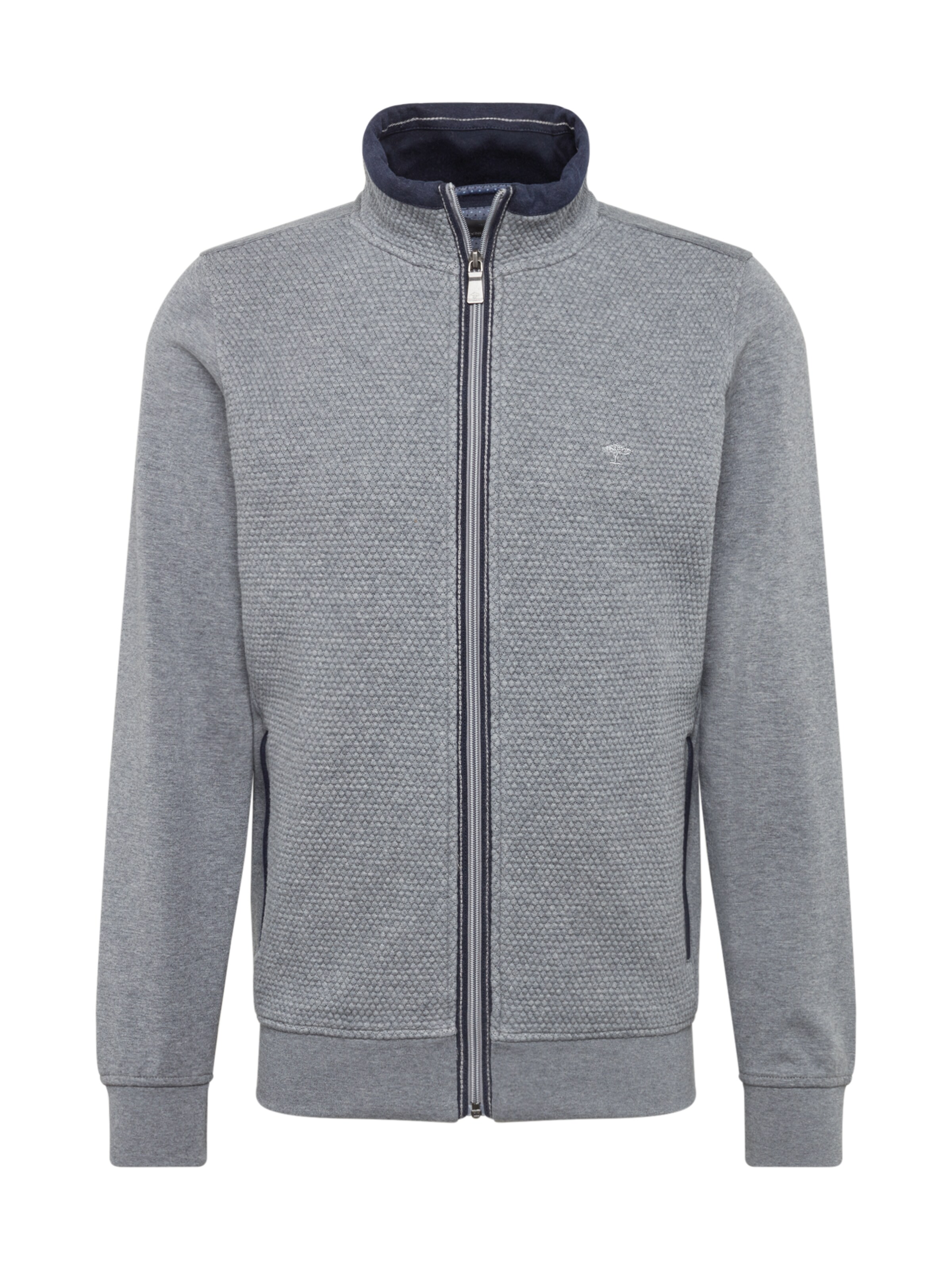 FYNCH-HATTON - Sweatvest in de kleur Zilvergrijs