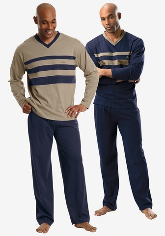 LE JOGGER Pyjama in Blau: predná strana