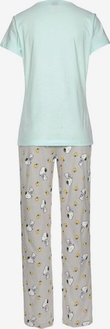 PEANUTS Pyjama in Grau