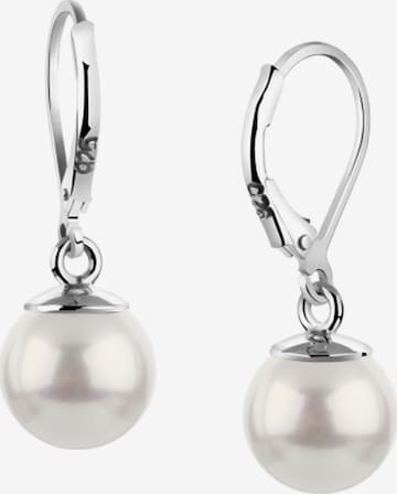 Boucles d'oreilles Nenalina en argent : devant