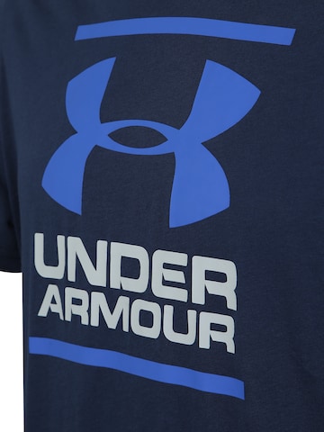 Tricou funcțional 'GL Foundation' de la UNDER ARMOUR pe albastru