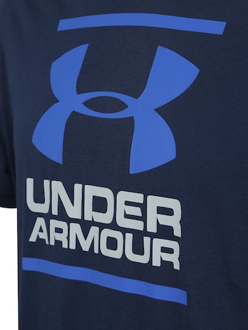 UNDER ARMOUR Λειτουργικό μπλουζάκι 'GL Foundation' σε μπλε