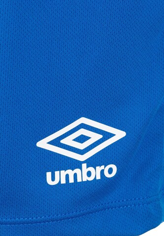 UMBRO Regular Workout Pants 'Club II' in Blue