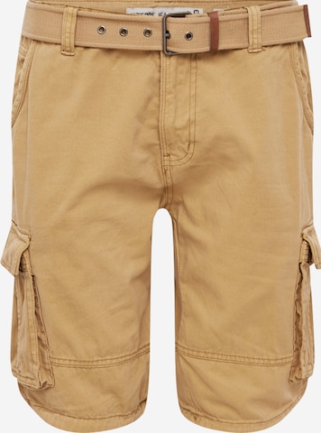Pantalon cargo 'Monroe' INDICODE JEANS en beige : devant