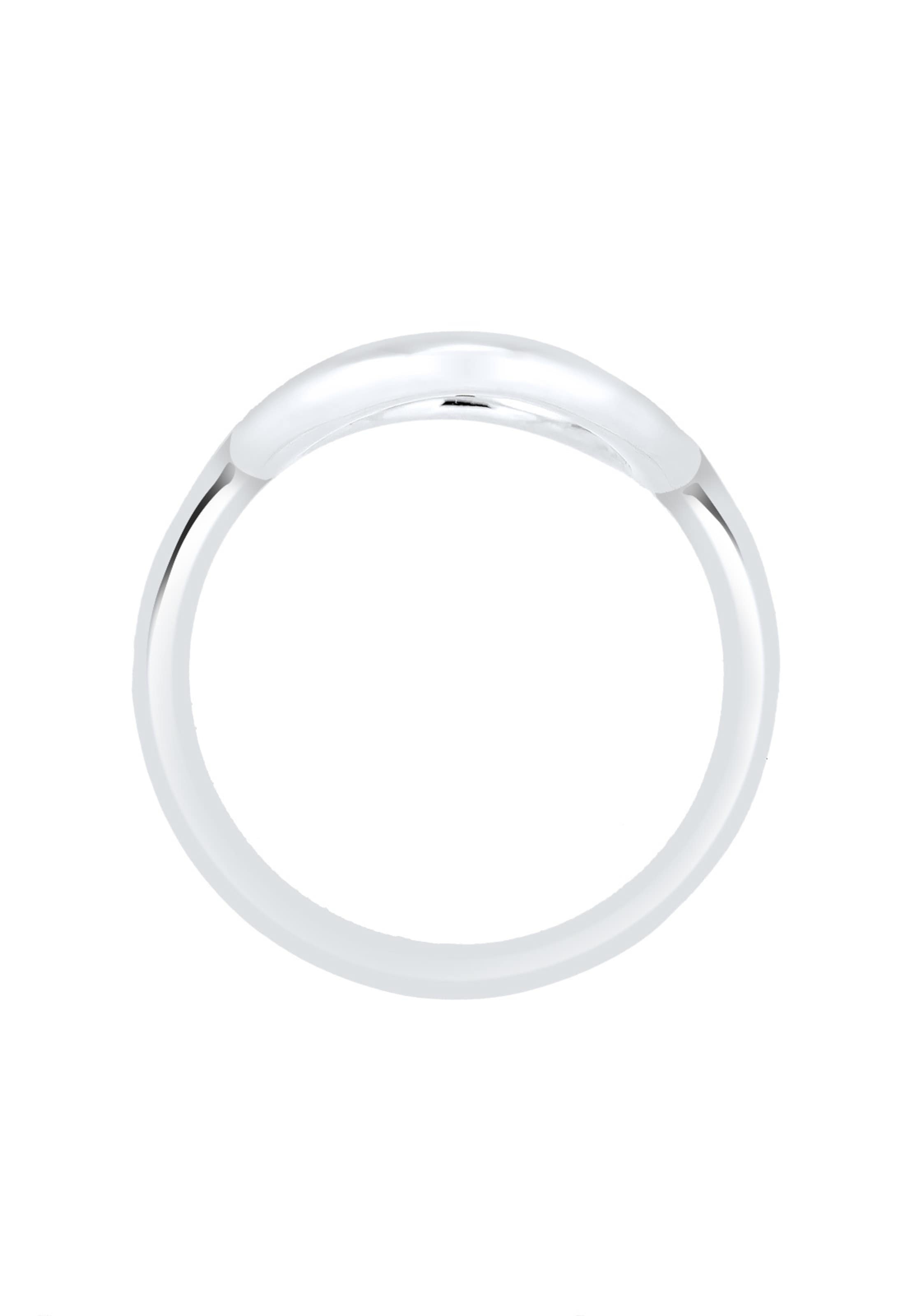 ELLI Sormus 'Kreis' värissä hopea