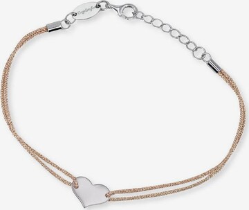 Engelsrufer Armband 'Lebensblume, Infinity/Unendlichkeitsschleife und Herz' in Silber