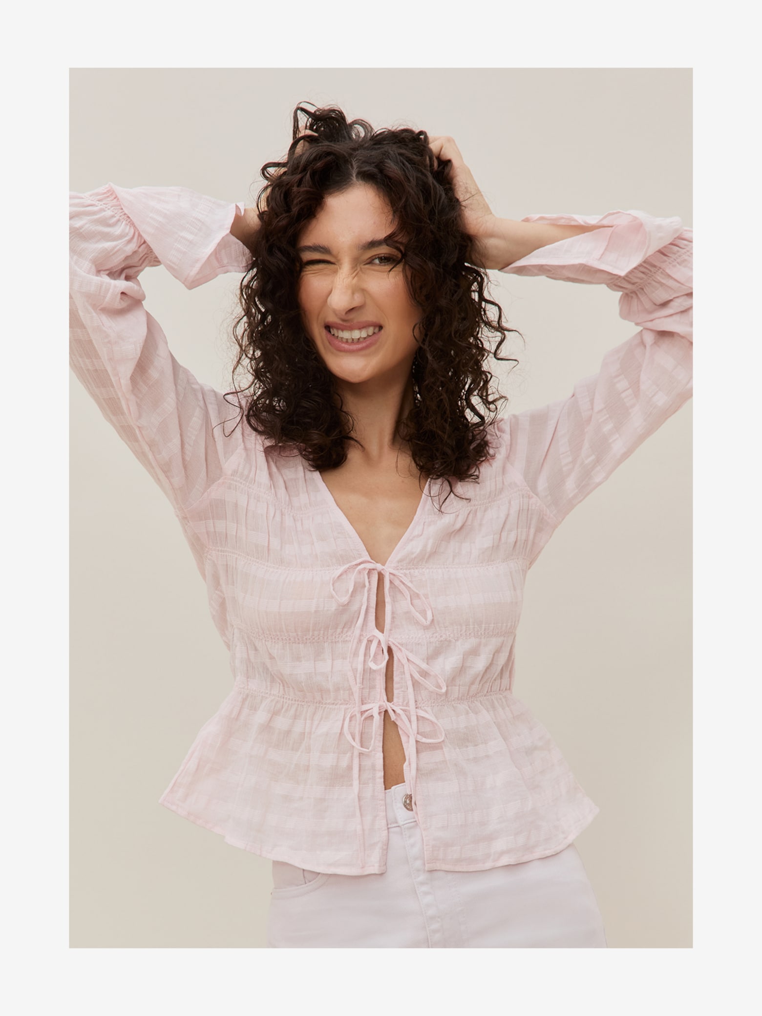 Sid - Girly All Pink Denim Look