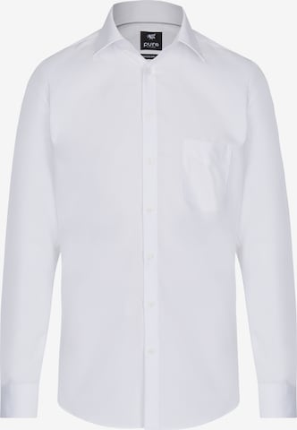 PURE Regular fit Business Shirt in White: front