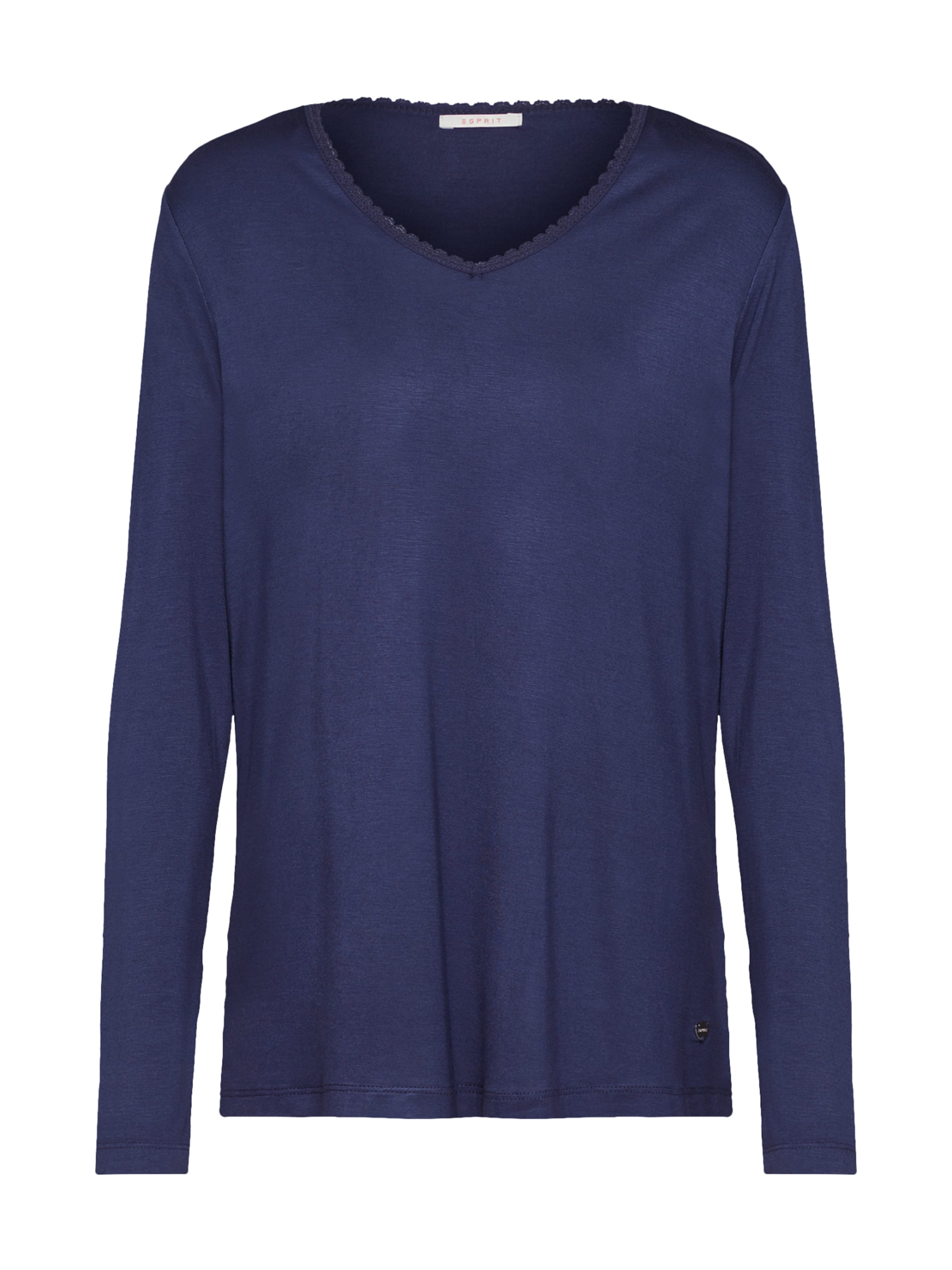 ESPRIT - Slaapshirt 'AMY CAS NW' in de kleur Navy