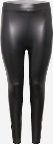 ONLY Carmakoma - Skinny Leggings 'Rool' en negro: frente