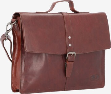 Pride and Soul Document Bag in Brown