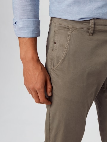 BLEND - Slimfit Pantalón chino 'Noos' en gris