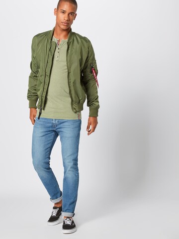 Key Largo Shirt 'Dieter' in Groen