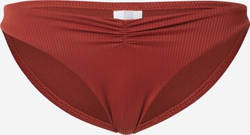 EDITED Regular Bikini Bottoms 'Tasha' in Red: front