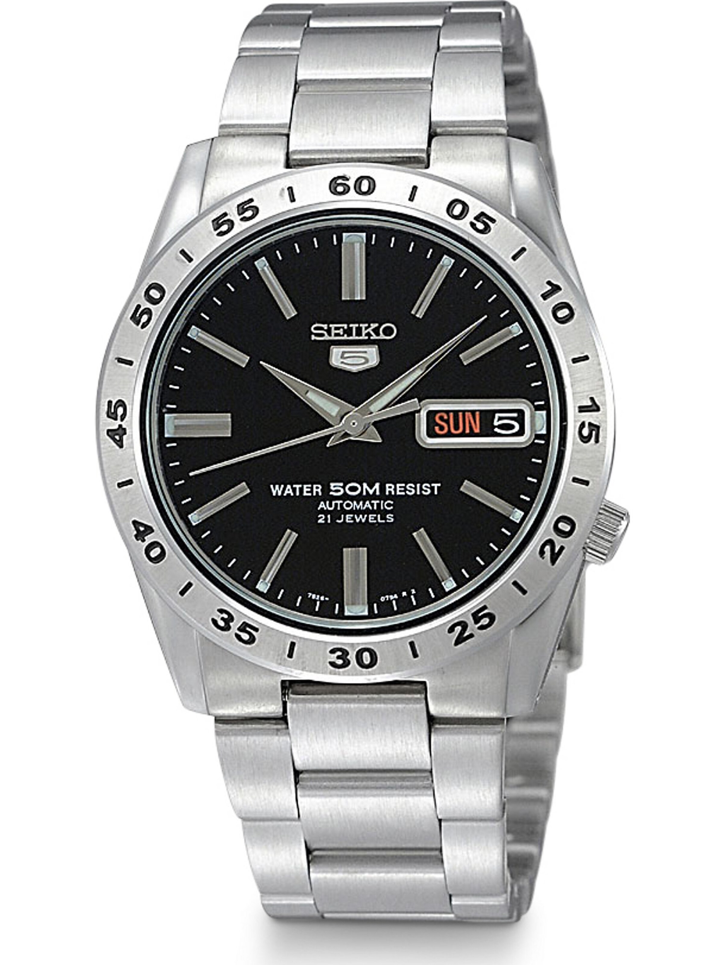SEIKO Analog Watch in Silver: front