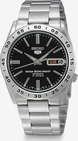 SEIKO Analog Watch in Black: front