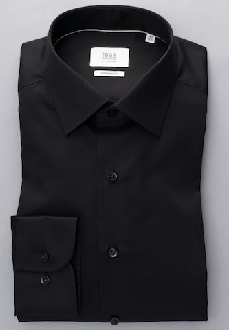 ETERNA Regular Fit Hemd in Schwarz