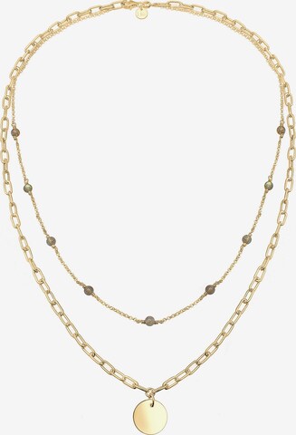 ELLI PREMIUM Halskette 'Layer' in Gold
