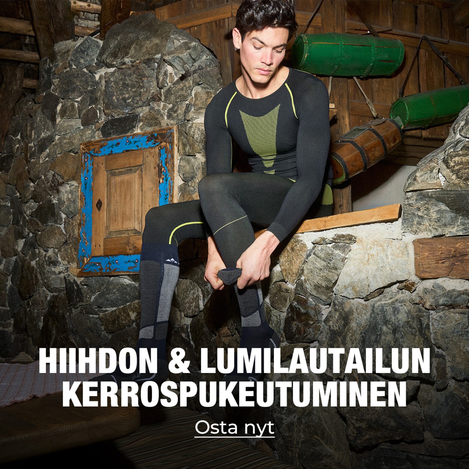 Vaatteet, varusteet, asusteet & paljon muuta Tärkeimmät hiihto- ja lumilautailuvarusteet