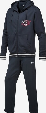 H.I.S Sweatsuit in Blue: front