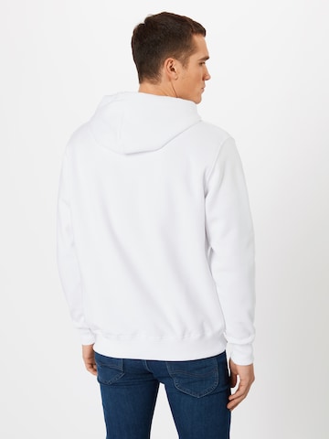 ALPHA INDUSTRIES Sweatshirt in White: back
