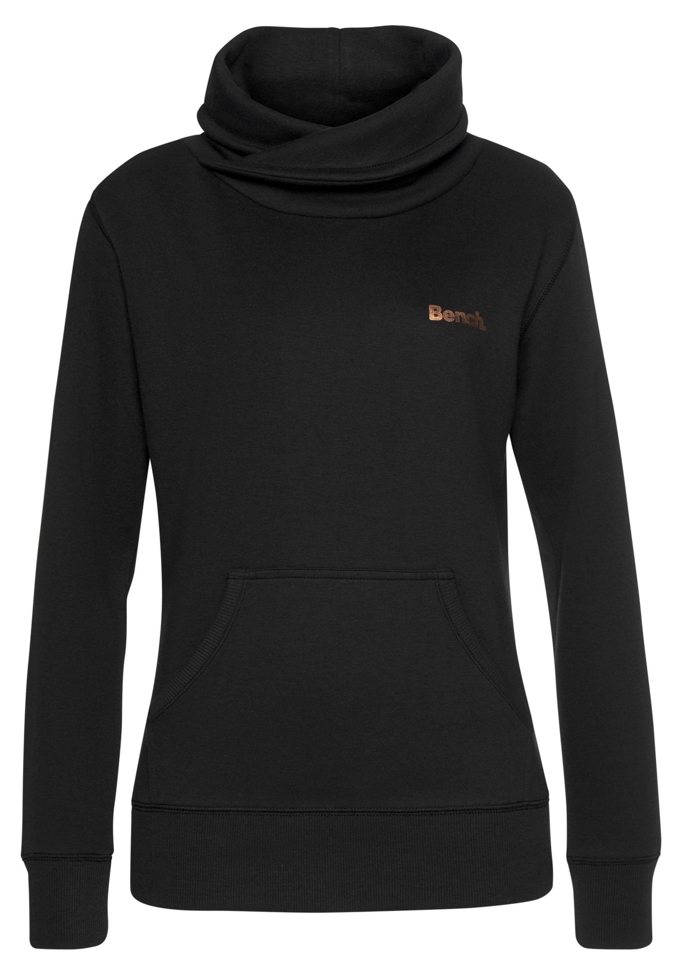 BENCH Sweatshirt in Black: front