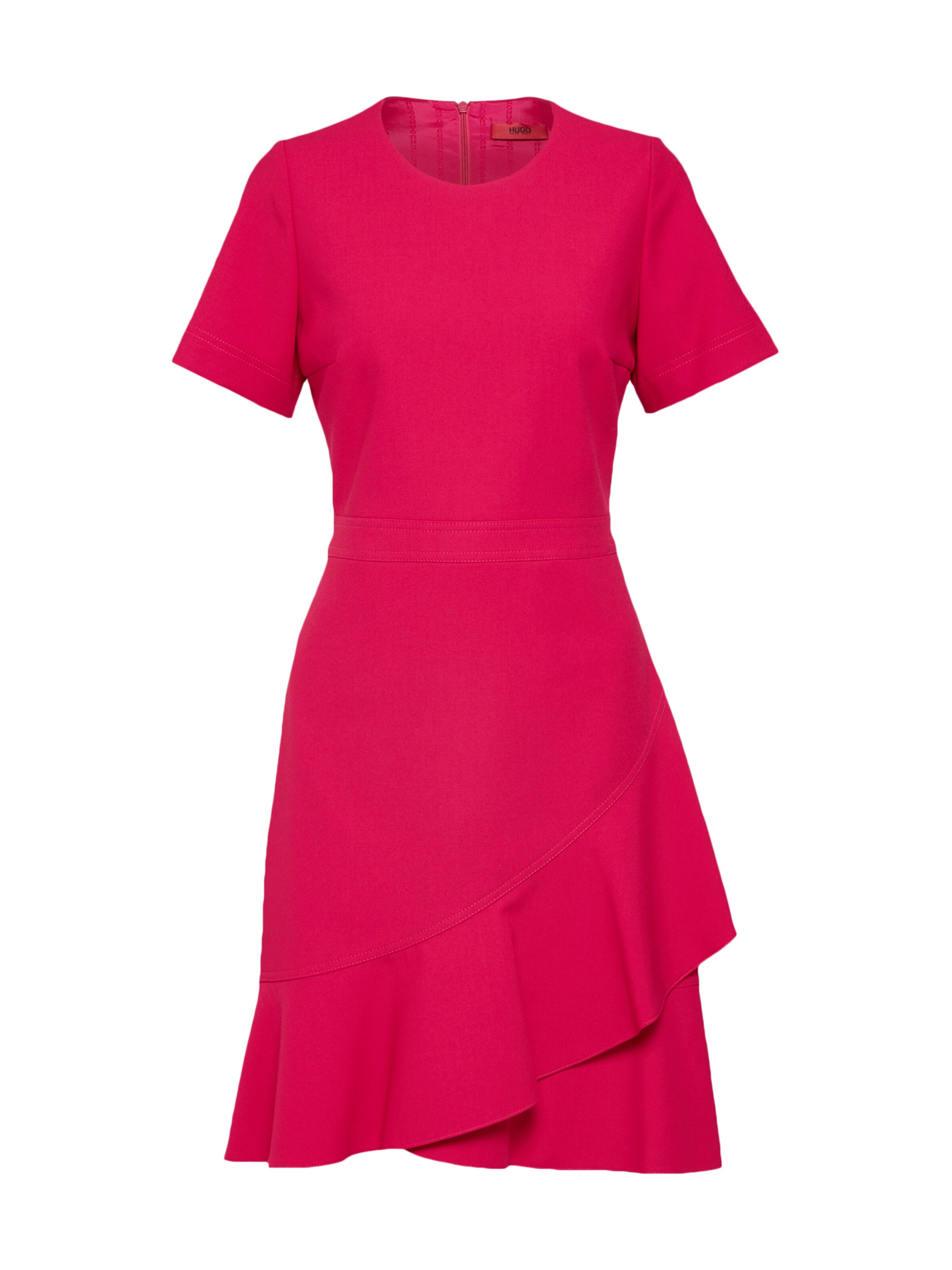HUGO - Zomerjurk 'Kasica' in de kleur Rood