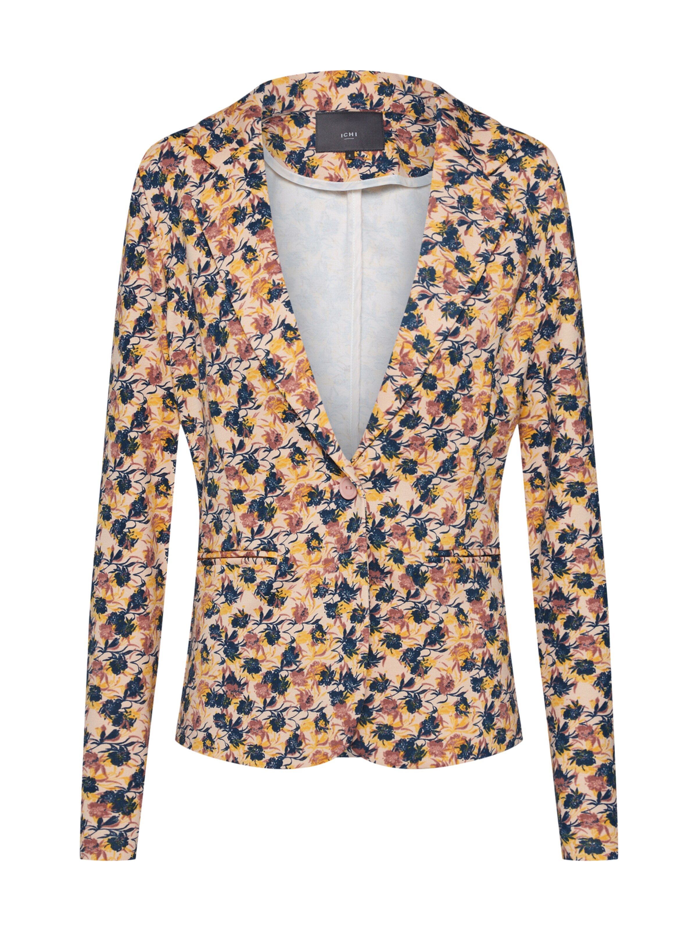 ICHI - Blazers 'KATE PRINT' in de kleur Crème