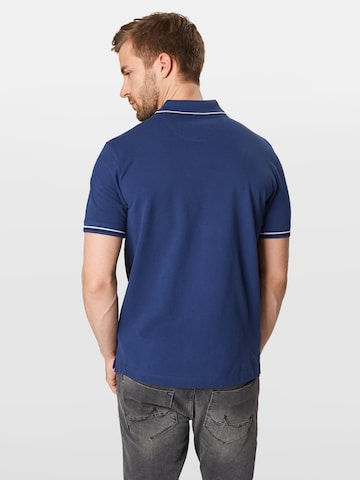 bugatti Shirt in Blauw: terug