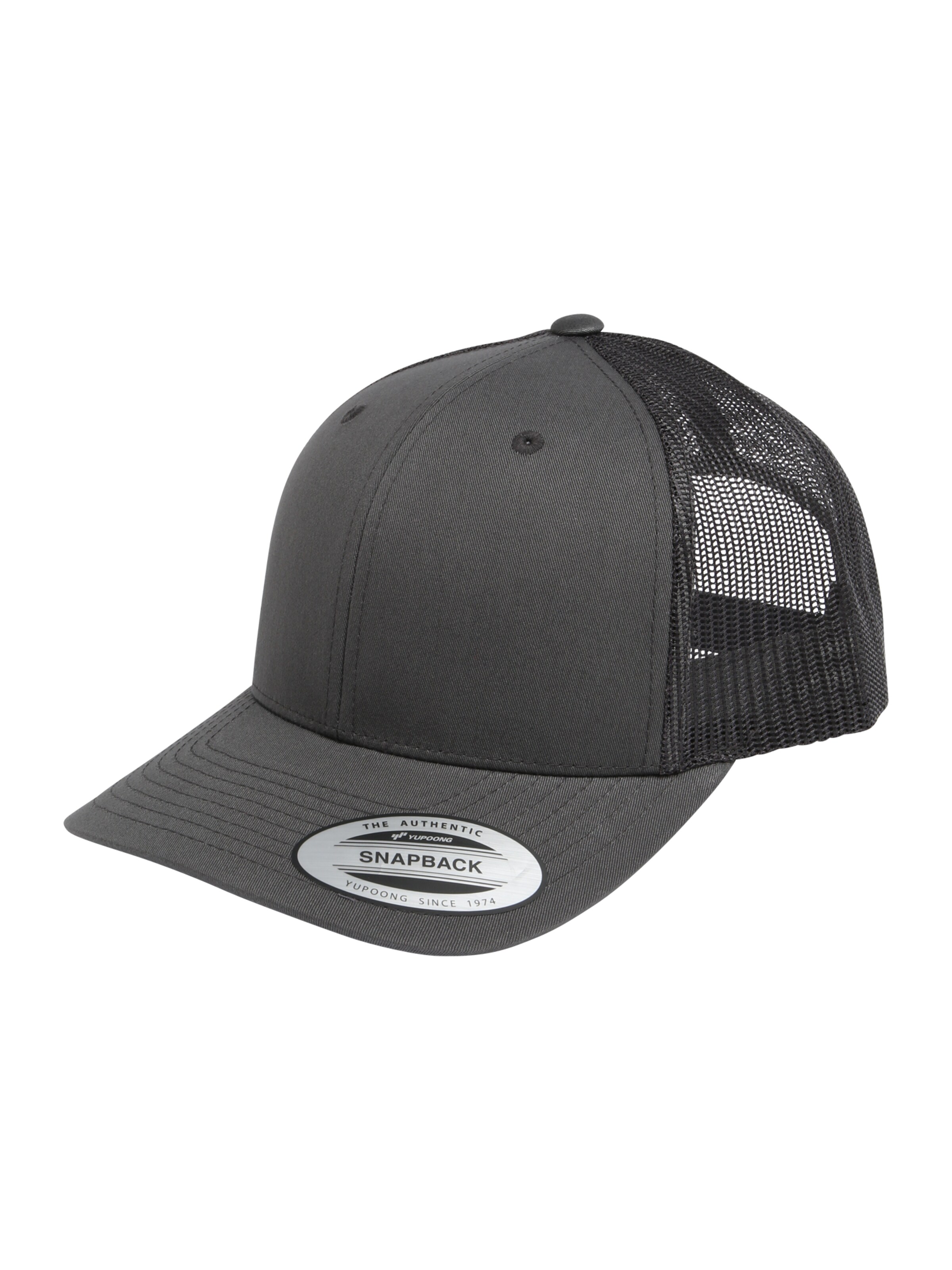 Flexfit Czapka z daszkiem 'Retro Trucker' w kolorze szary: przód