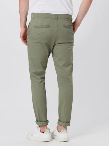 Coupe slim Pantalon chino 'Marco Dave' JACK & JONES en vert