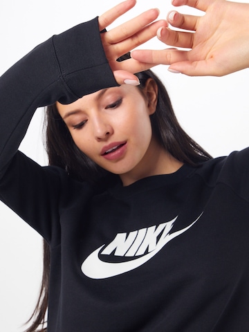Nike Sportswear Sweatshirt 'Essential' in Zwart